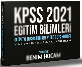 2021 KPSS Eğitim Bilimleri Ölçme ve Değerlendirme Video Ders Notları