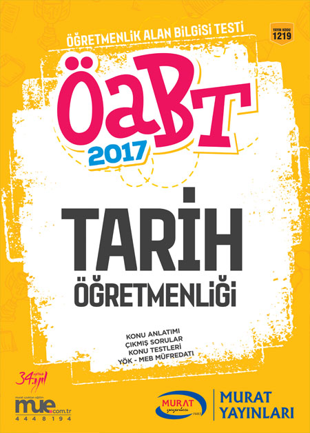 1219 - ÖABT Tarih Öğretmenliği