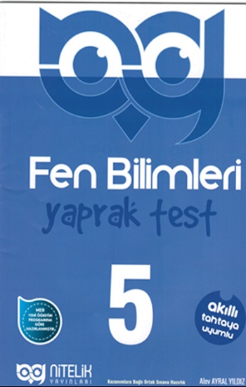 5. Sınıf Fen Bilimleri Yaprak Test