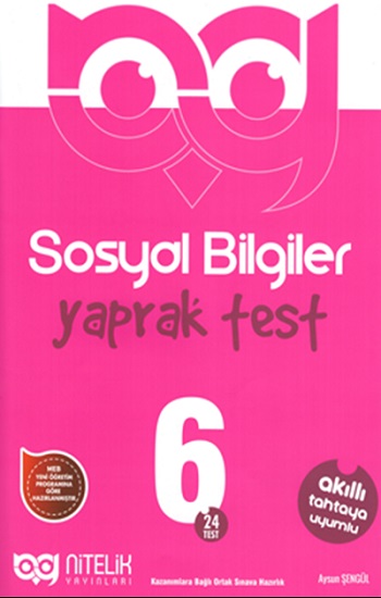 6. Sınıf Sosyal Bilgiler Yaprak Test