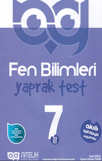 7. Sınıf Fen Bilimleri Yaprak Test