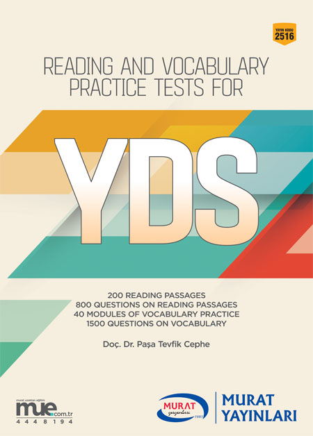 2516 - Reading and Vocabulary Practice Tests for YDS