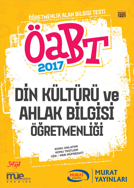 1221 - ÖABT Din Kültürü ve Ahlak Bilgisi Öğretmenliği