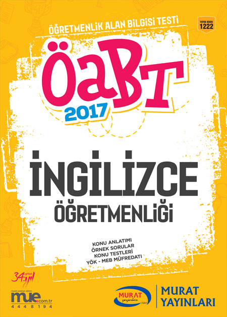 1222 - ÖABT İngilizce Öğretmenliği