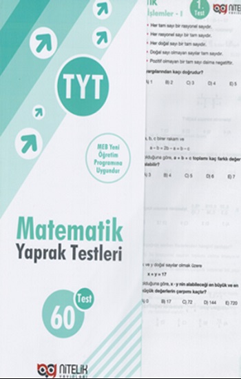 TYT Matematik Yaprak Testleri