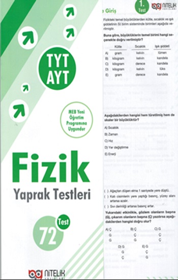 TYT AYT Fizik Yaprak Testleri