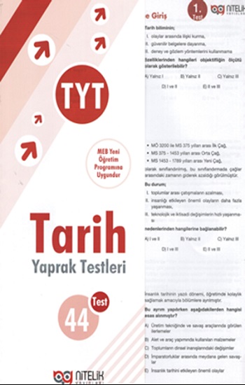 TYT Tarih Yaprak Testleri