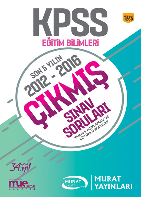 1260 - Çıkmış Sınav Soruları Eğitim Bilimleri