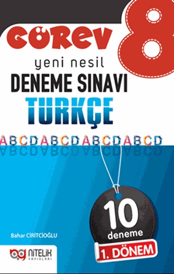 8. Sınıf Görev LGS 1. Dönem 10 Türkçe Deneme