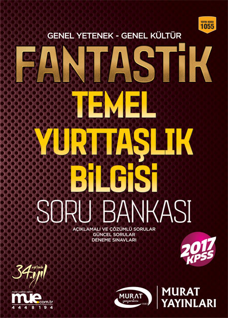 1055 - Fantastik Temel Yurttaşlık Bilgisi Soru Bankası