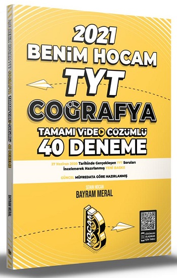 2021 TYT Coğrafya Tamamı Video Çözümlü 40 Deneme Sınavı