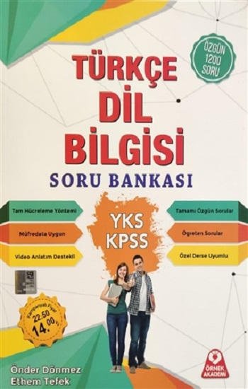 YKS KPSS Türkçe Dil Bilgisi Soru Bankası