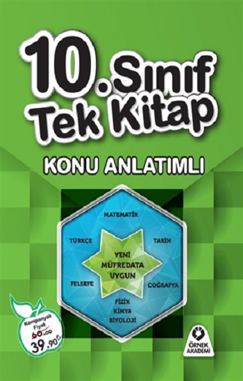 10. Sınıf Tek Kitap Konu Anlatımlı