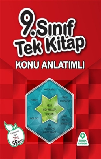 9. Sınıf Tek Kitap Konu Anlatımlı