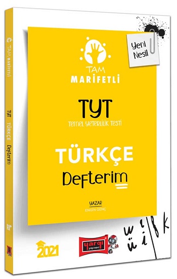 2021 TYT Tam Marifetli Türkçe Defterim