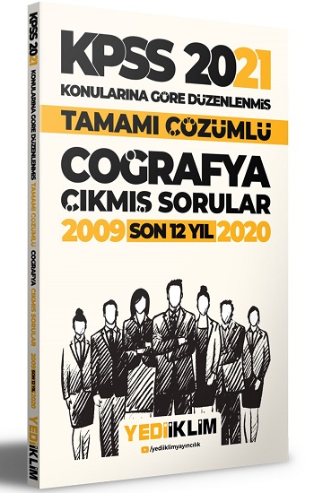 2021 KPSS Genel Kültür Coğrafya Konularına Göre Tamamı Çözümlü Çıkmış Sorular (Son 12 Yıl)