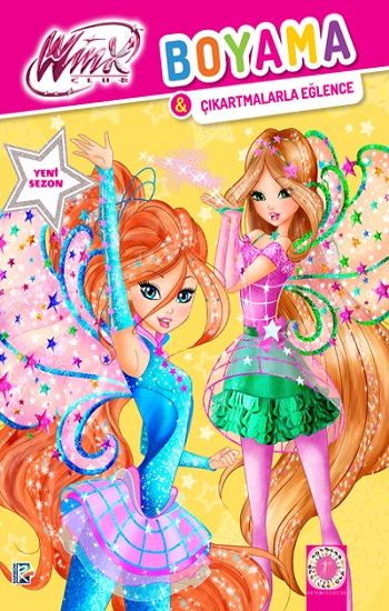 Winx Club - Boyama ve Çıkartmalarla Eğlence