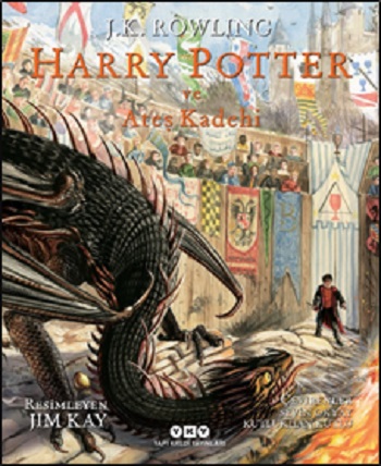 Harry Potter ve Ateş Kadehi -4 (Ciltli , Resimli Özel Baskı)