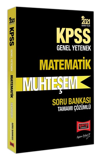 2021 KPSS Muhteşem Matematik Tamamı Çözümlü Soru Bankası