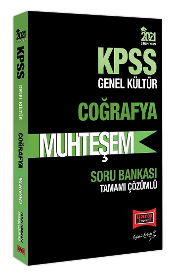 2021 KPSS Muhteşem Coğrafya Tamamı Çözümlü Soru Bankası