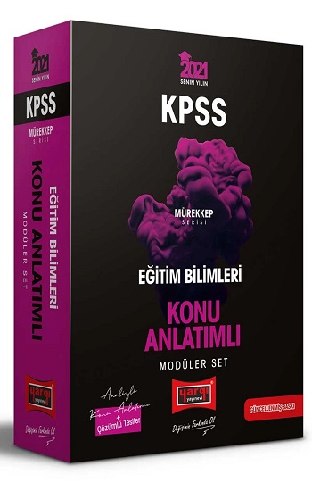 2021 KPSS Eğitim Bilimleri Konu Anlatımlı Modüler Set Mürekkep Serisi