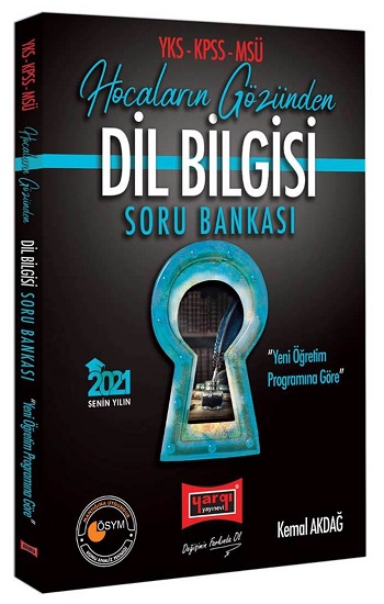 2021 YKS KPSS MSÜ Hocaların Gözünden Dil Bilgisi Soru Bankası