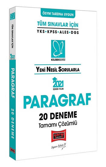 2021 Tüm Sınavlar İçin Paragraf Tamamı Çözümlü 20 Deneme