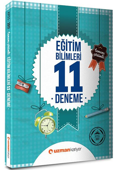 Uzman Kariyer 2017 KPSS Eğitim Bilimleri 11 Deneme Çözümlü