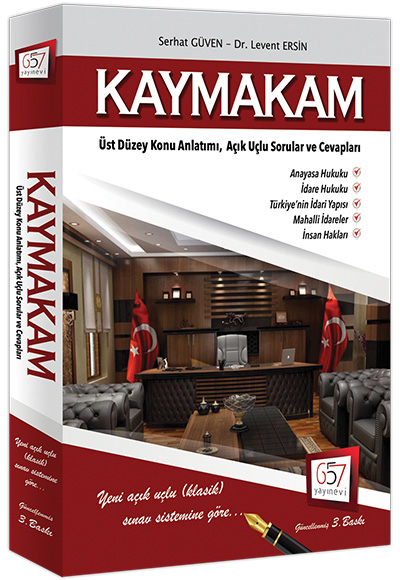 657 Yayınevi Kaymakamlık Konu Anlatımlı Hazırlık Kitabı 3.Baskı 2017