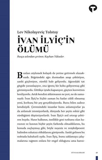 İvan İlyiç’in Ölümü