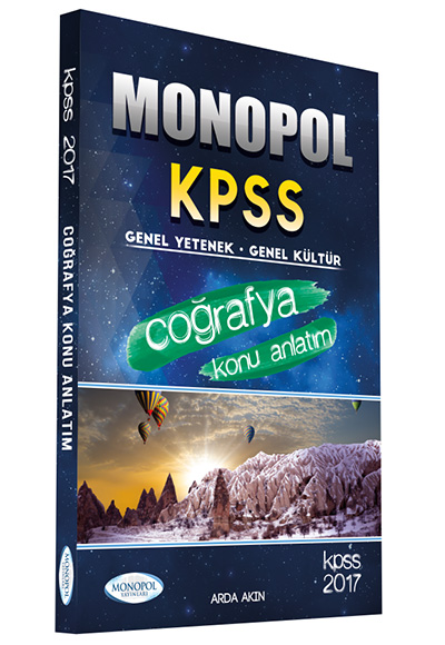 Monopol 2017 KPSS Coğrafya Konu Anlatımlı