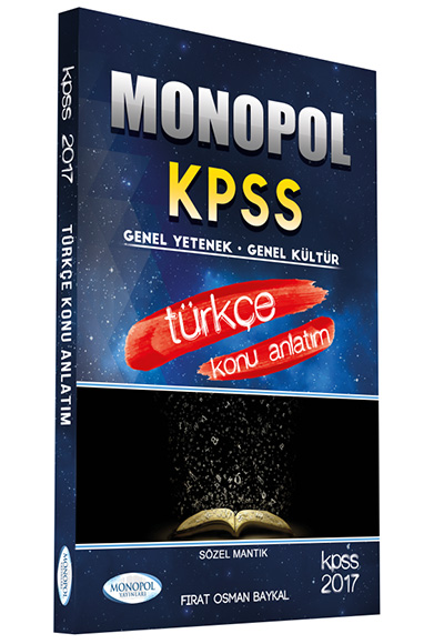 Monopol 2017 KPSS Türkçe Konu Anlatımlı