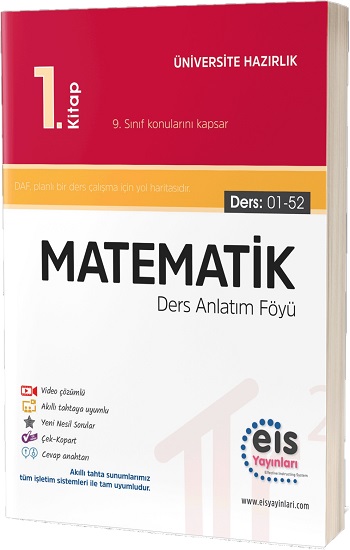 YKS Matematik Ders Anlatım Föyü 1. Kitap