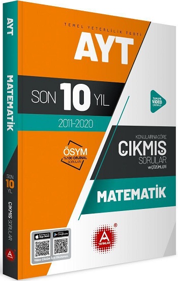 AYT Matematik Son 10 Yıl Konularına Göre Tamamı Çözümlü Çıkmış Sorular