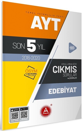 AYT Edebiyat Son 5 Yıl Konularına Göre Tamamı Çözümlü Çıkmış Sorular