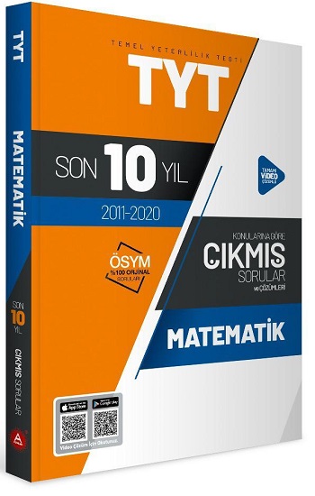 2021 TYT Matematik Son 10 Yıl Konularına Göre Tamamı Çözümlü Çıkmış Sorular