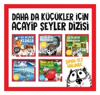 Daha da Küçükler İçin Acayip Şeyler Dizisi Set - 5 Kitap Takım