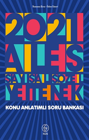 2021 ALES Sayısal Sözel Yetenek Konu Anlatımlı Soru Bankası