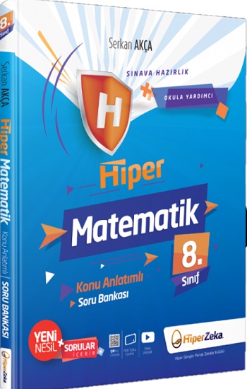 8. Sınıf Hiper Matematik Konu Anlatımlı Soru Bankası Hiper Zeka Yayınları