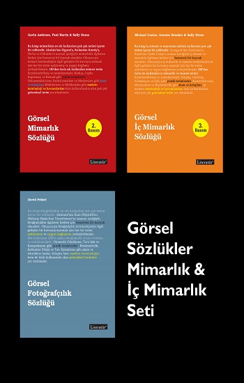 Görsel Sözlükler, Mimarlık ve İç Mimarlık Seti (3 Kitap Takım)