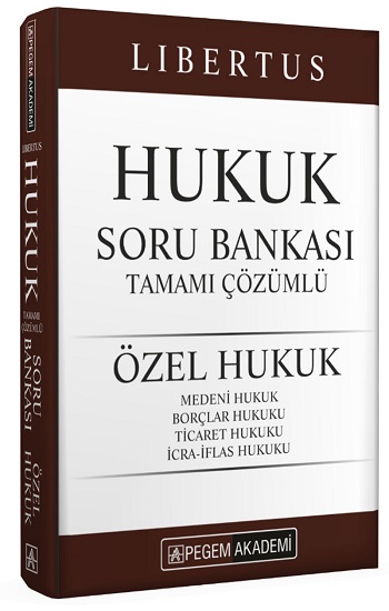 2022 KPSS A Grubu Libertus Hukuk Tamamı Çözümlü Soru Bankası (Özel Hukuk)