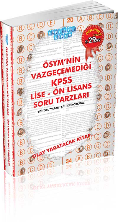 ÖSYM'NİN VAZGEÇEMEDİĞİ KPSS LİSE-ÖN LİSANS SORU TARZLARI