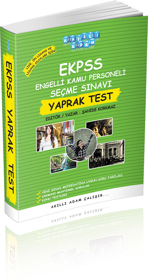 Akıllı Adam EKPSS Engelli Kamu Personeli Seçme Sınavı Yaprak Test