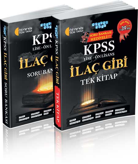 KPSS LİSE - ÖN LİSANS İLAÇ GİBİ TEK KİTAP