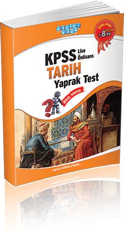 Akıllı Adam KPSS Lise - Ön Lisans Tarih Yaprak Test