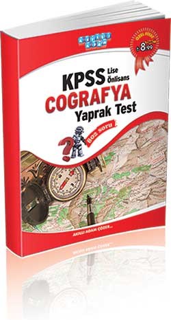 Akıllı Adam KPSS Lise - Ön Lisans Coğrafya Yaprak Test