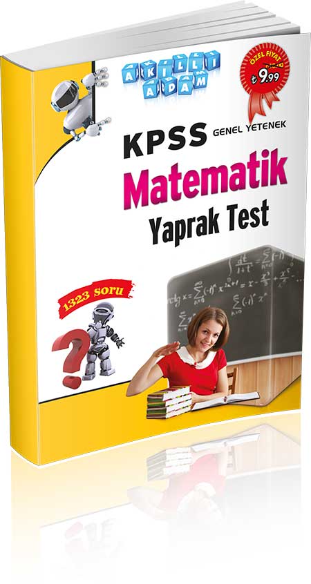 Akıllı Adam 2017 KPSS Genel Yetenek Matematik Yaprak Test