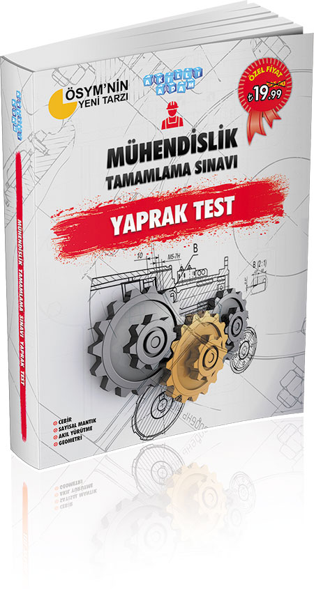 MÜHENDİSLİK TAMAMLAMA SINAVI YAPRAK TEST