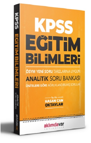 2021 KPSS Eğitim Bilimleri Analitik Soru Bankası