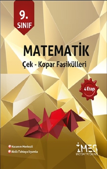 9. Sınıf Matematik Çek - Kopar Fasikülleri 4 Etap